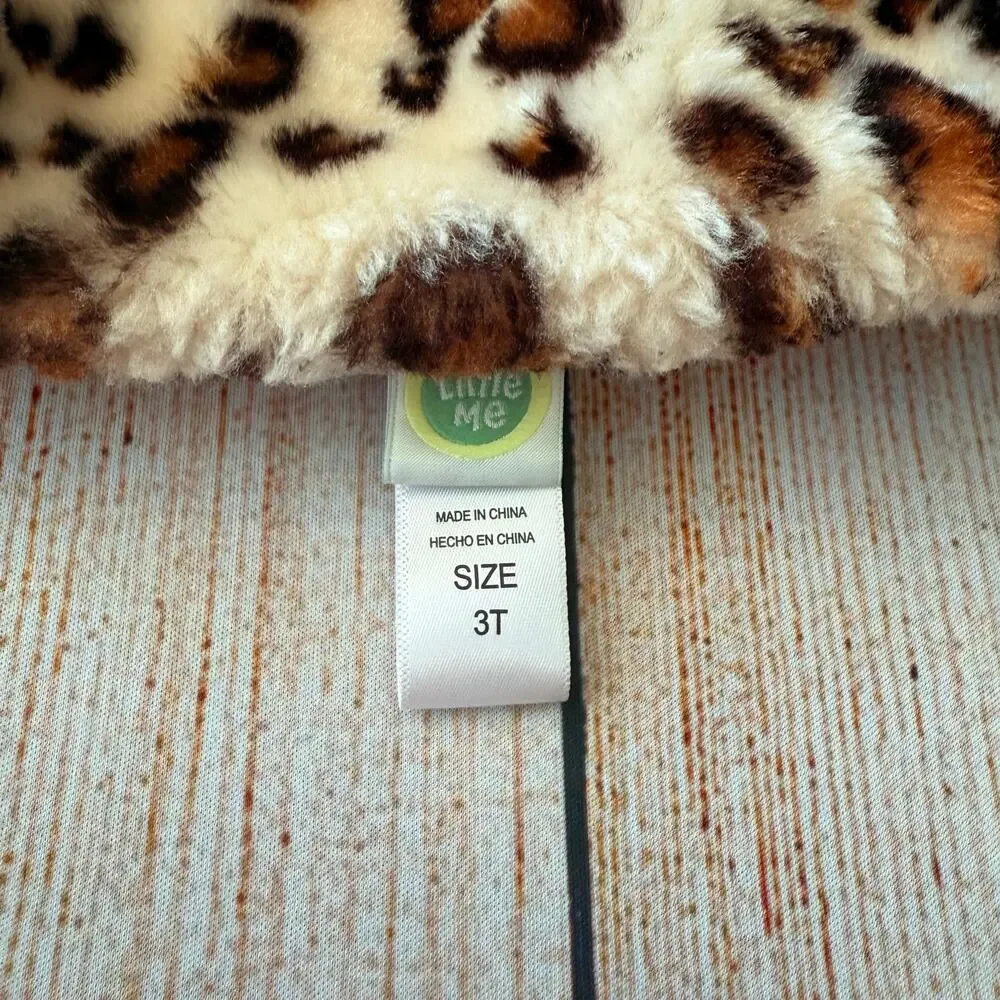 NWOT Girls 3T Faux Fur Vest